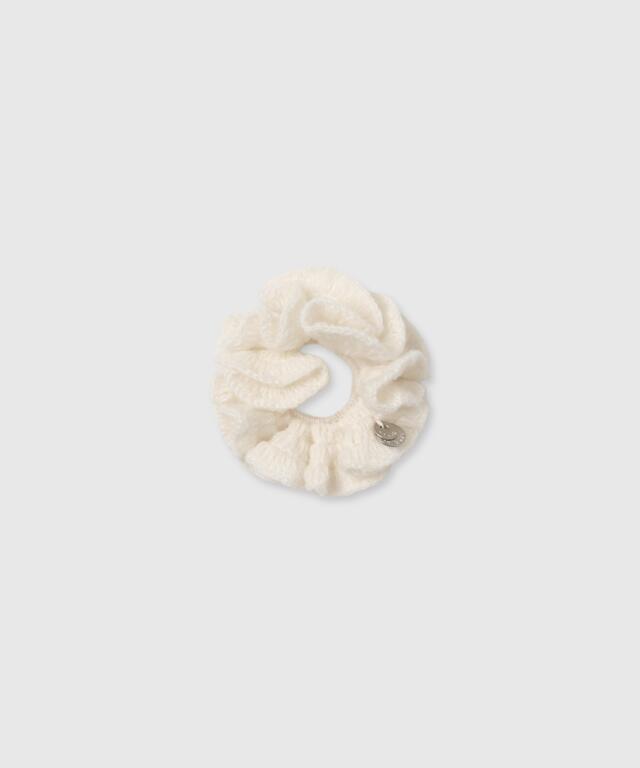 NIEEH CASHMERE BOUQUET SCRUNCHIE