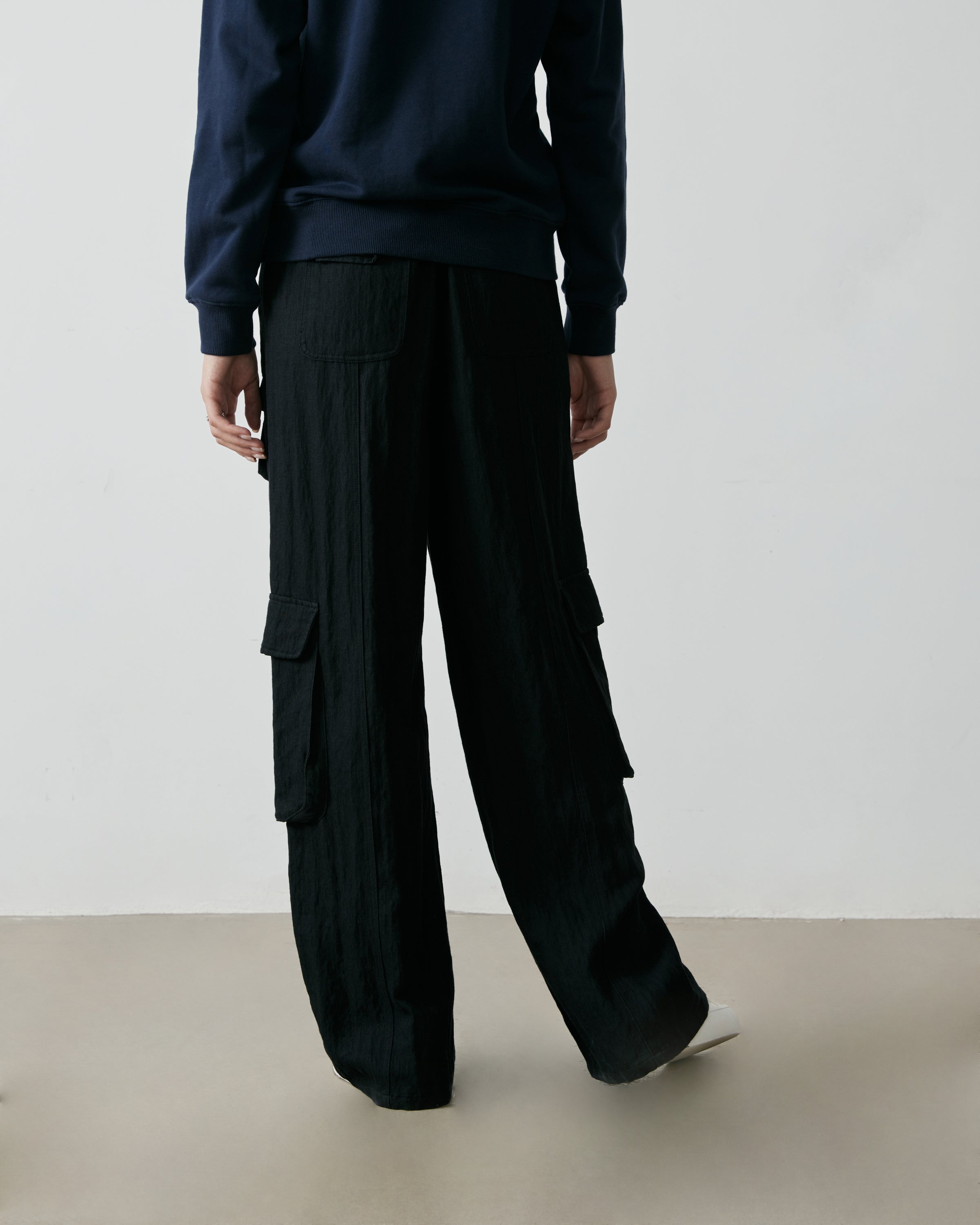 Salad multi-pocket casual trousers