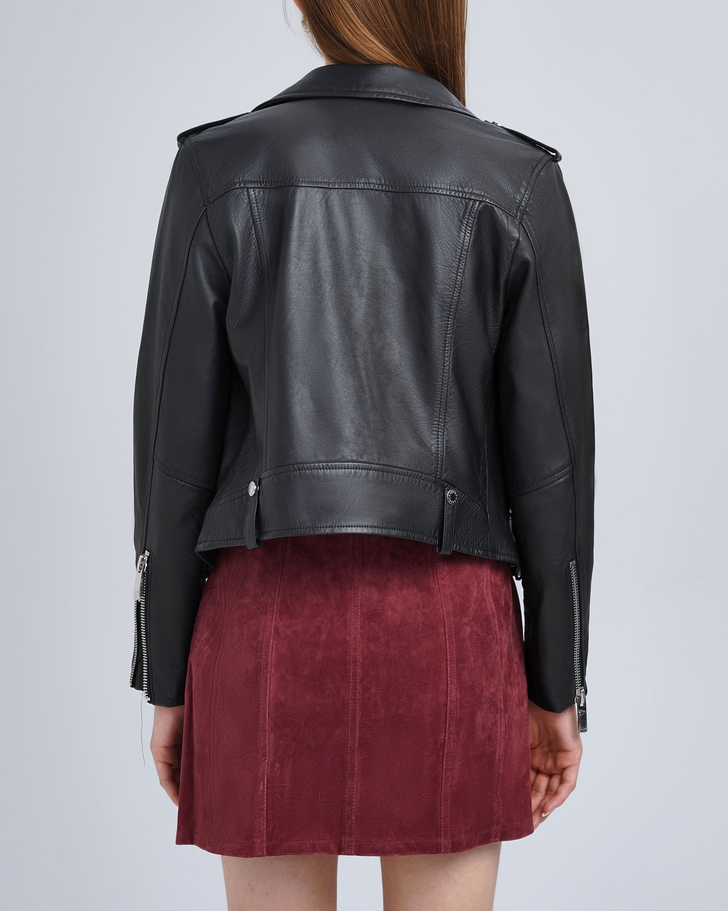 Salad Classic Biker Leather Jacket