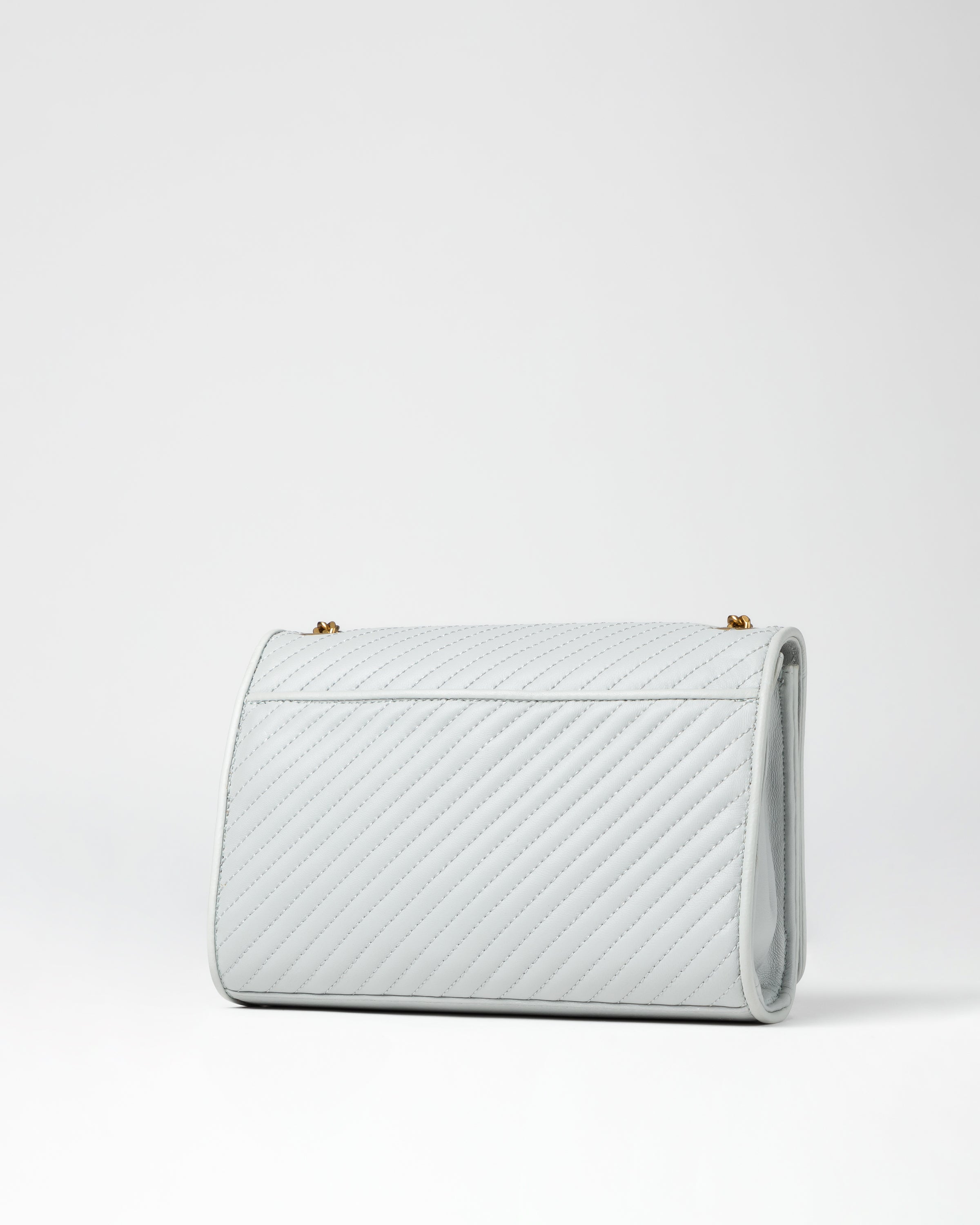 Salad Diagonal cotton leather bag