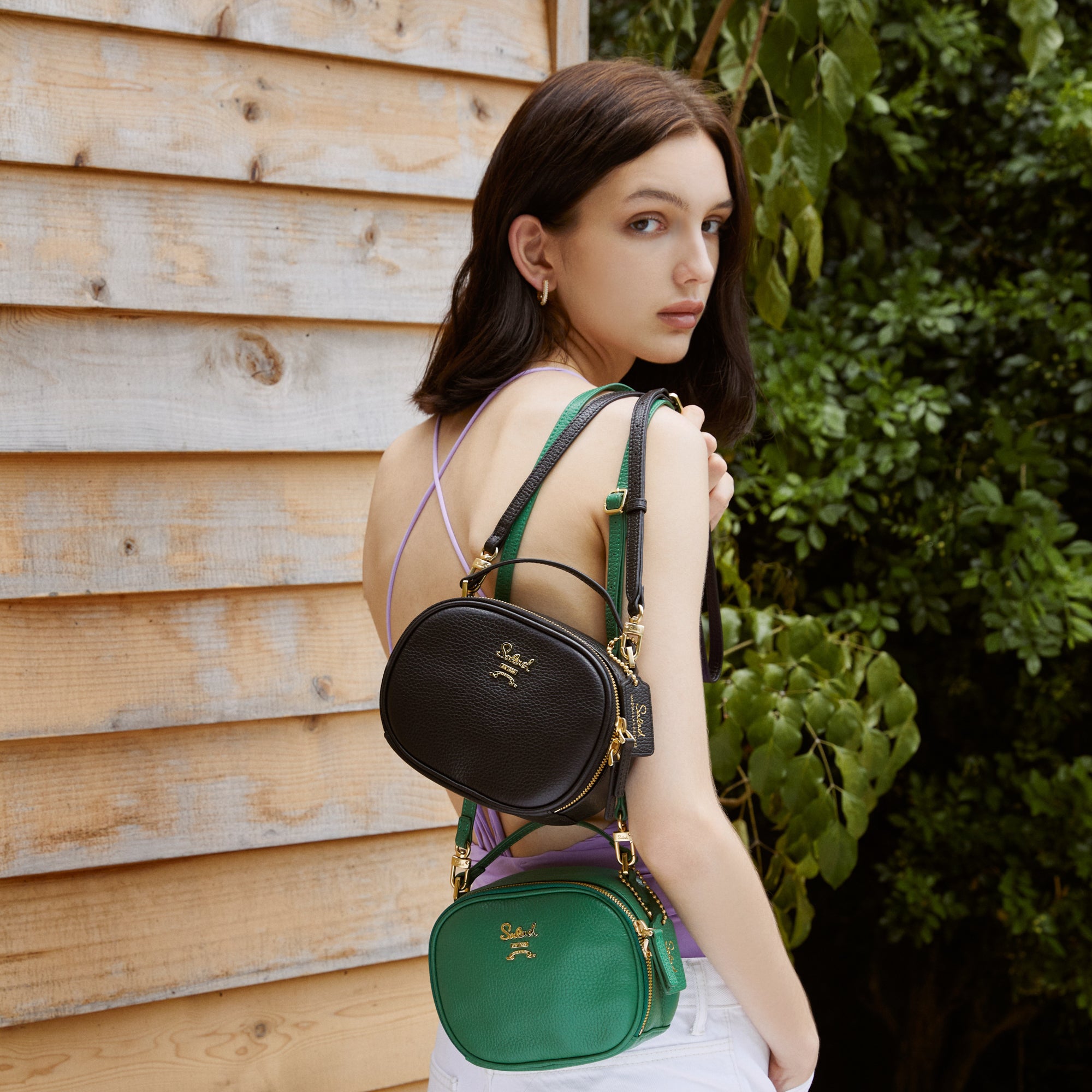 Salad Roundy Shoulder Bag