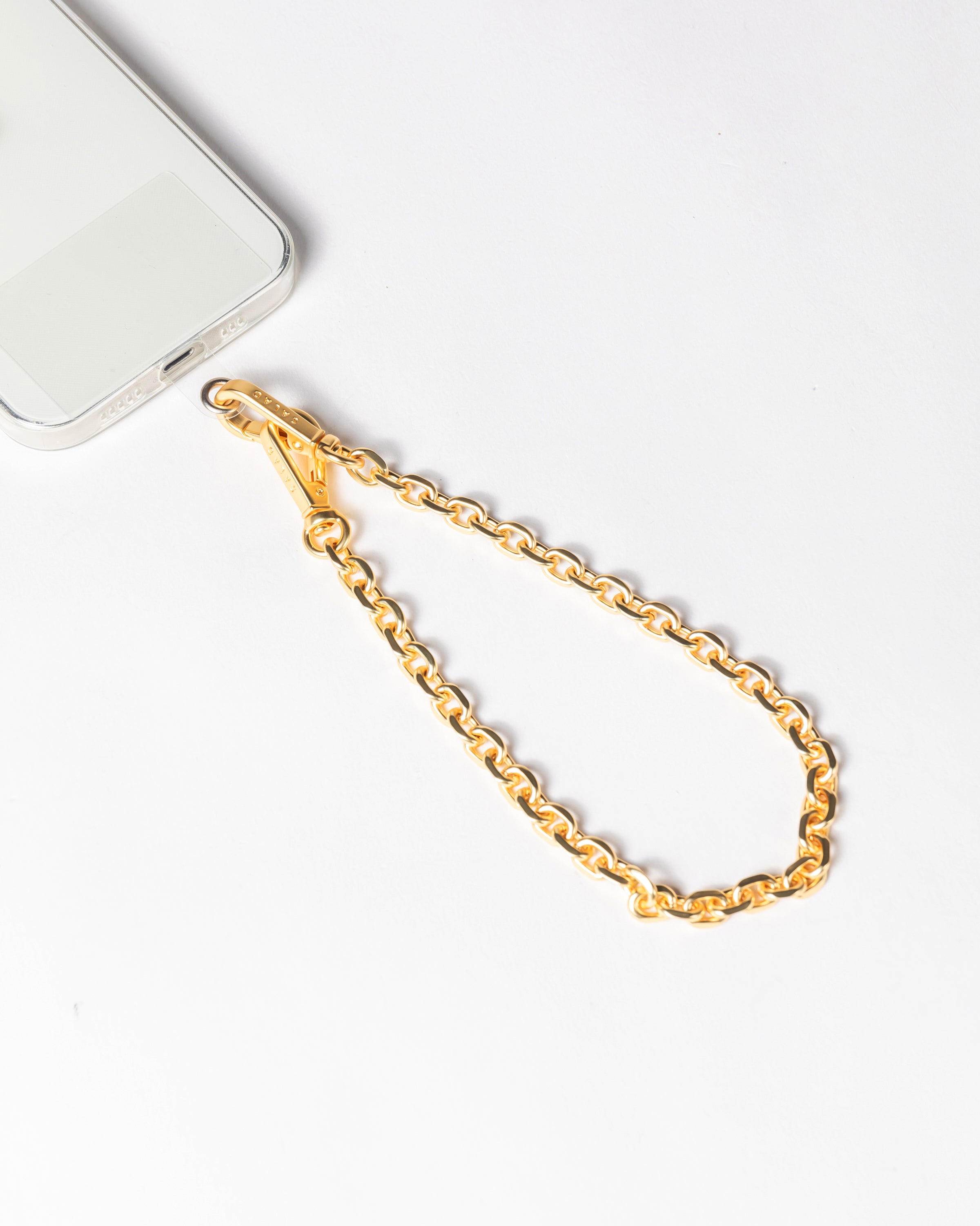 Salad pendant gold chain