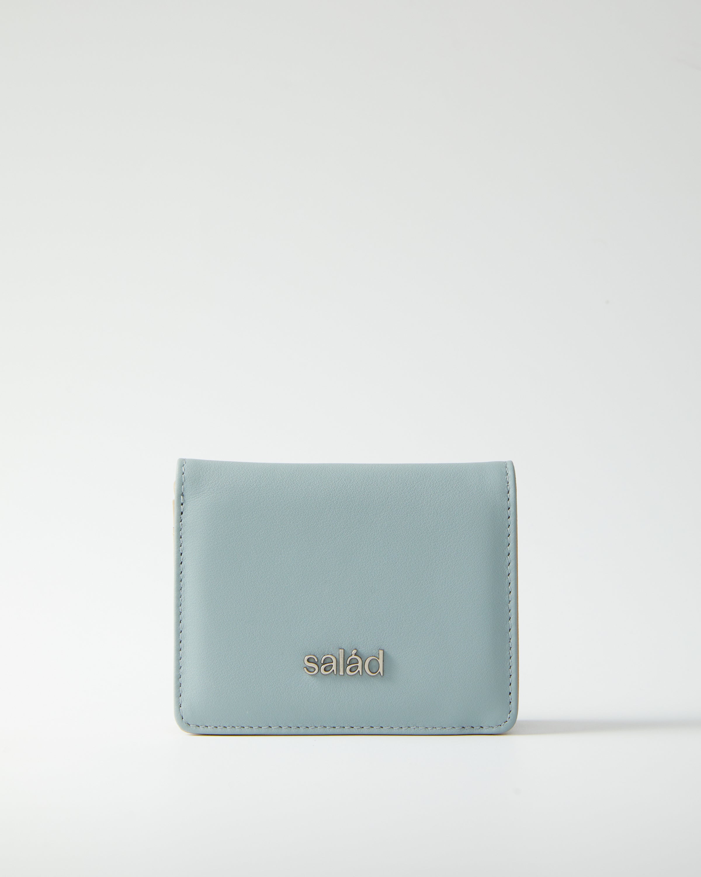 Salad short leather wallet