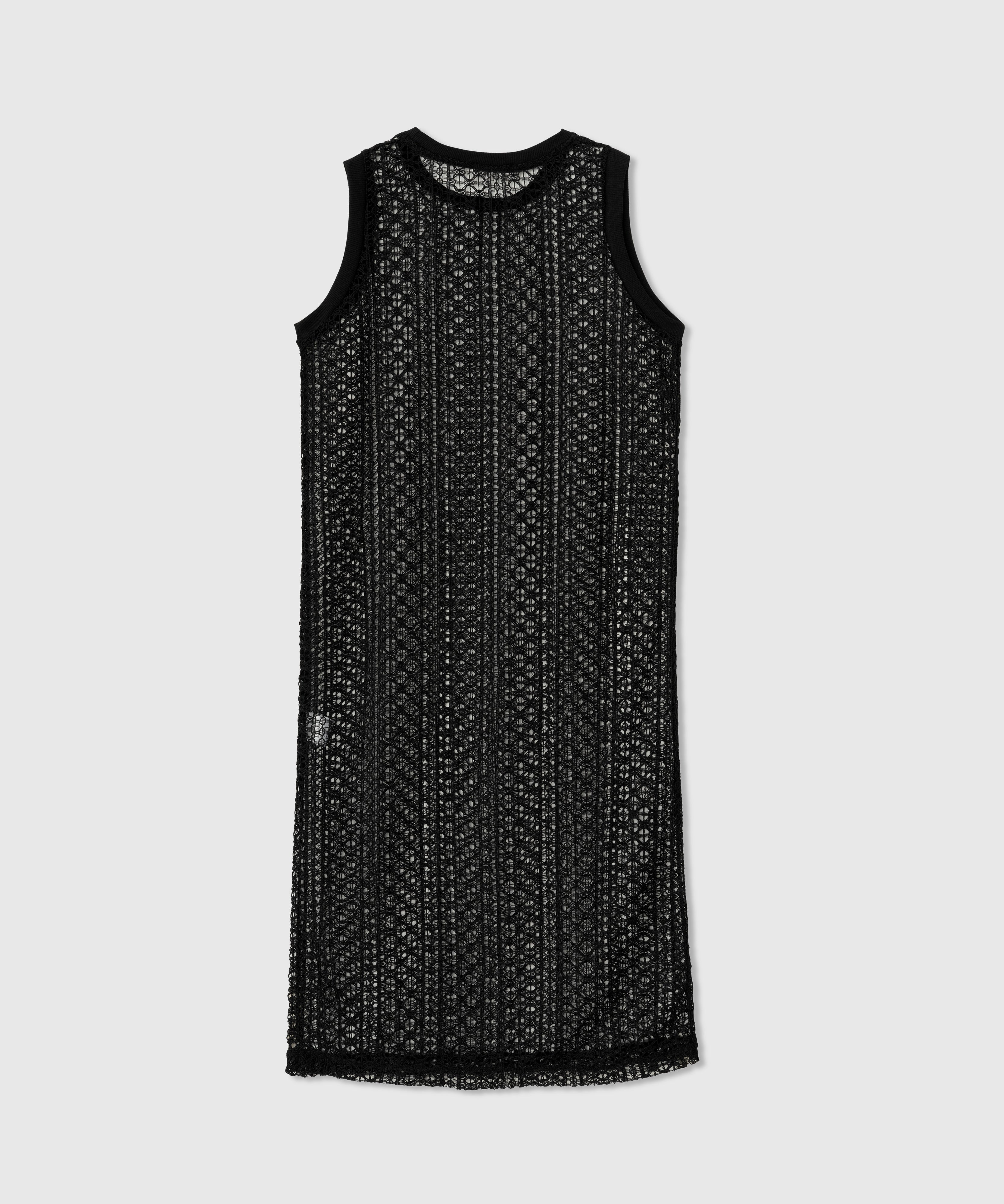 NIEEH SHEER JACQUARD DRESS