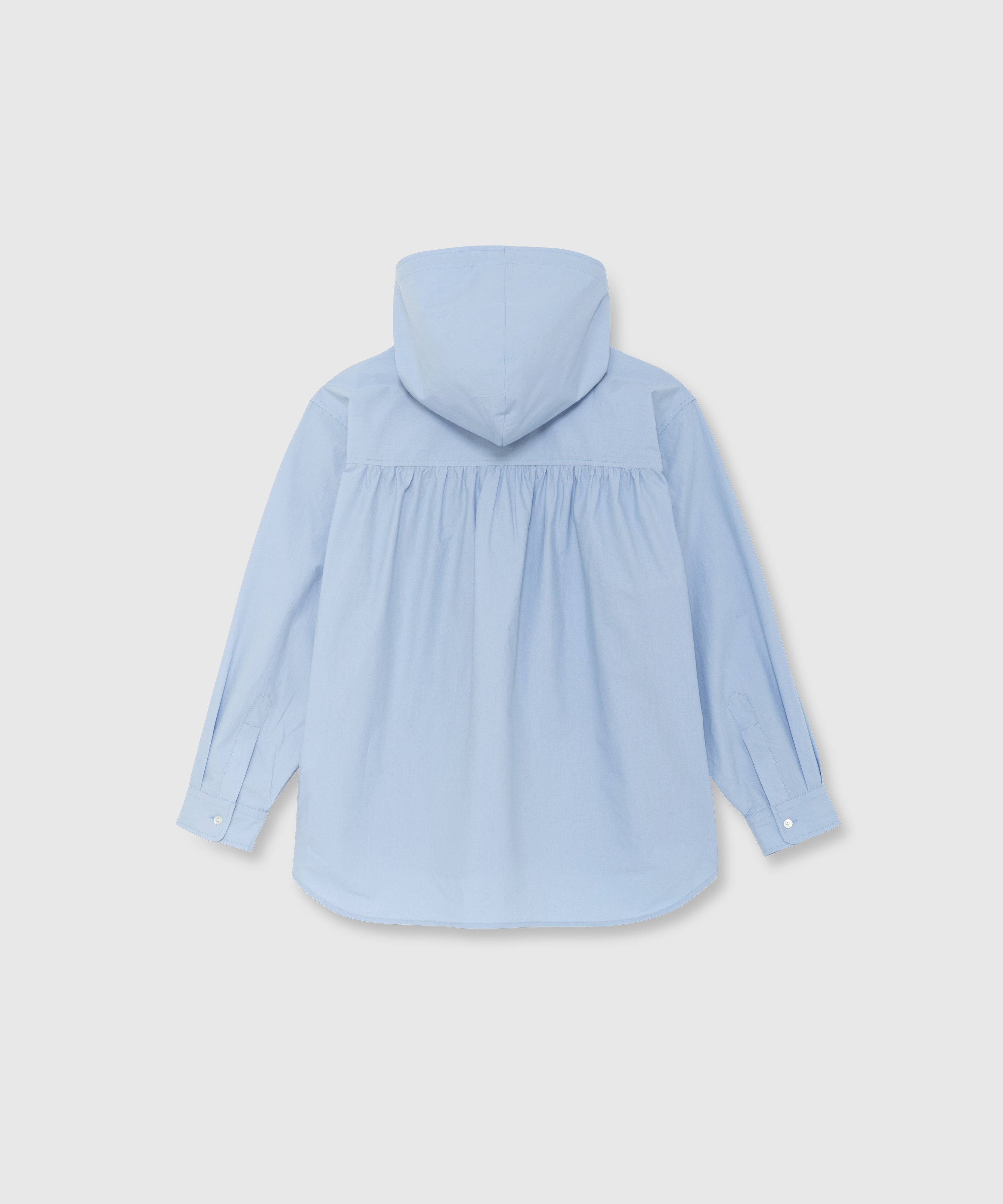 NIEEH PASTEL HOODED SHIRT