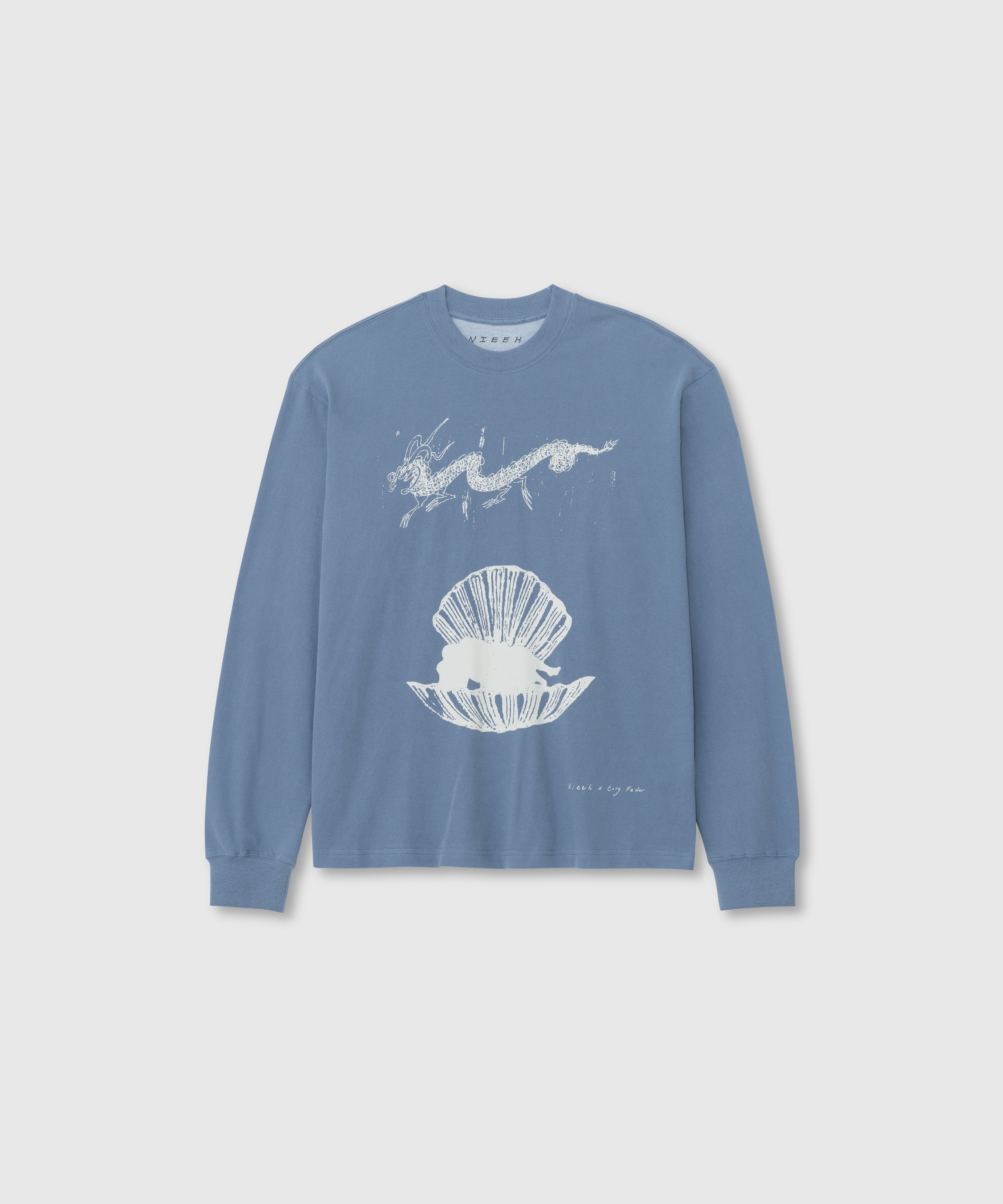 NIEEH x CORYFEDER Love in the shell shirt