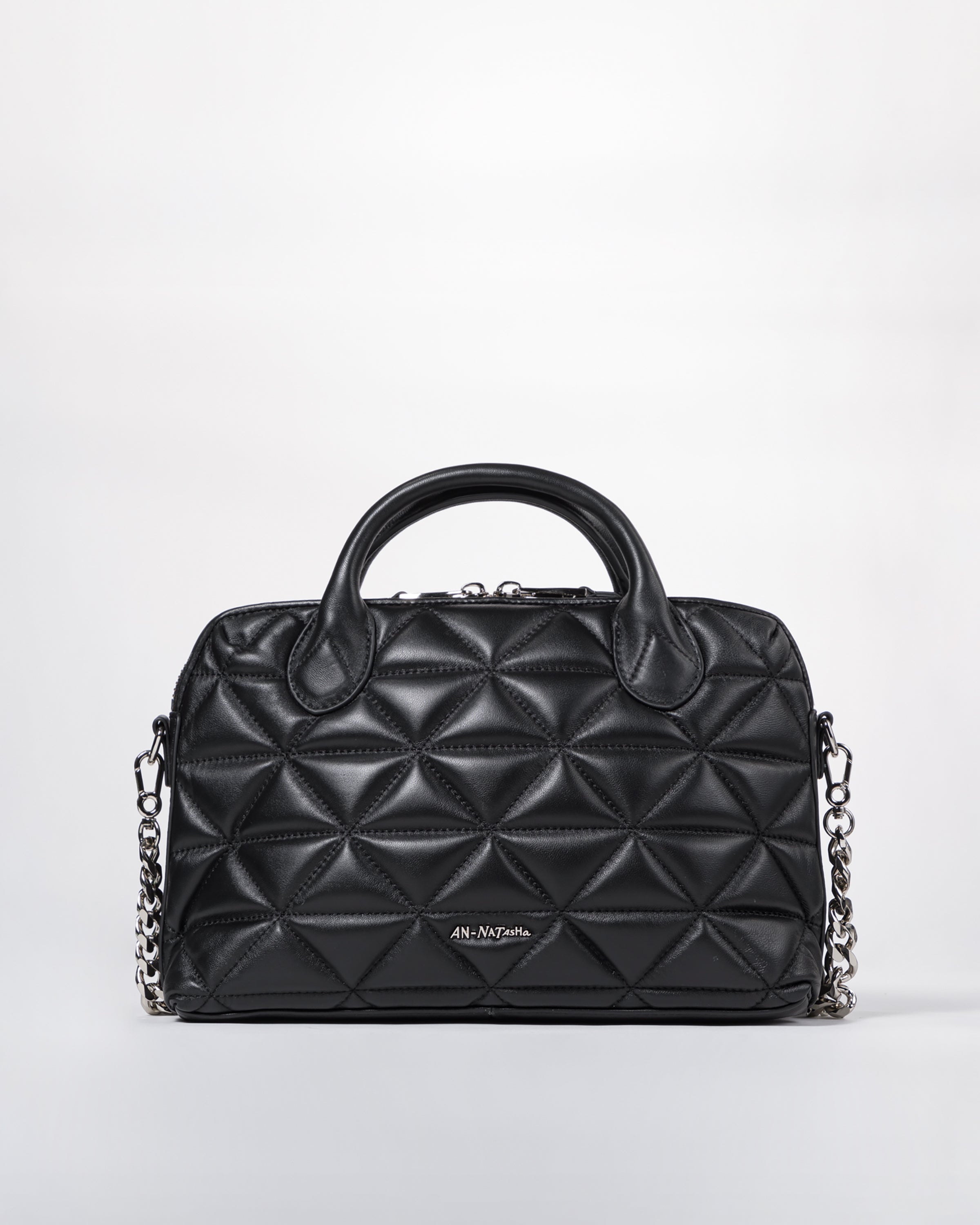 AN-NATASHA Q-Pyramid handbag