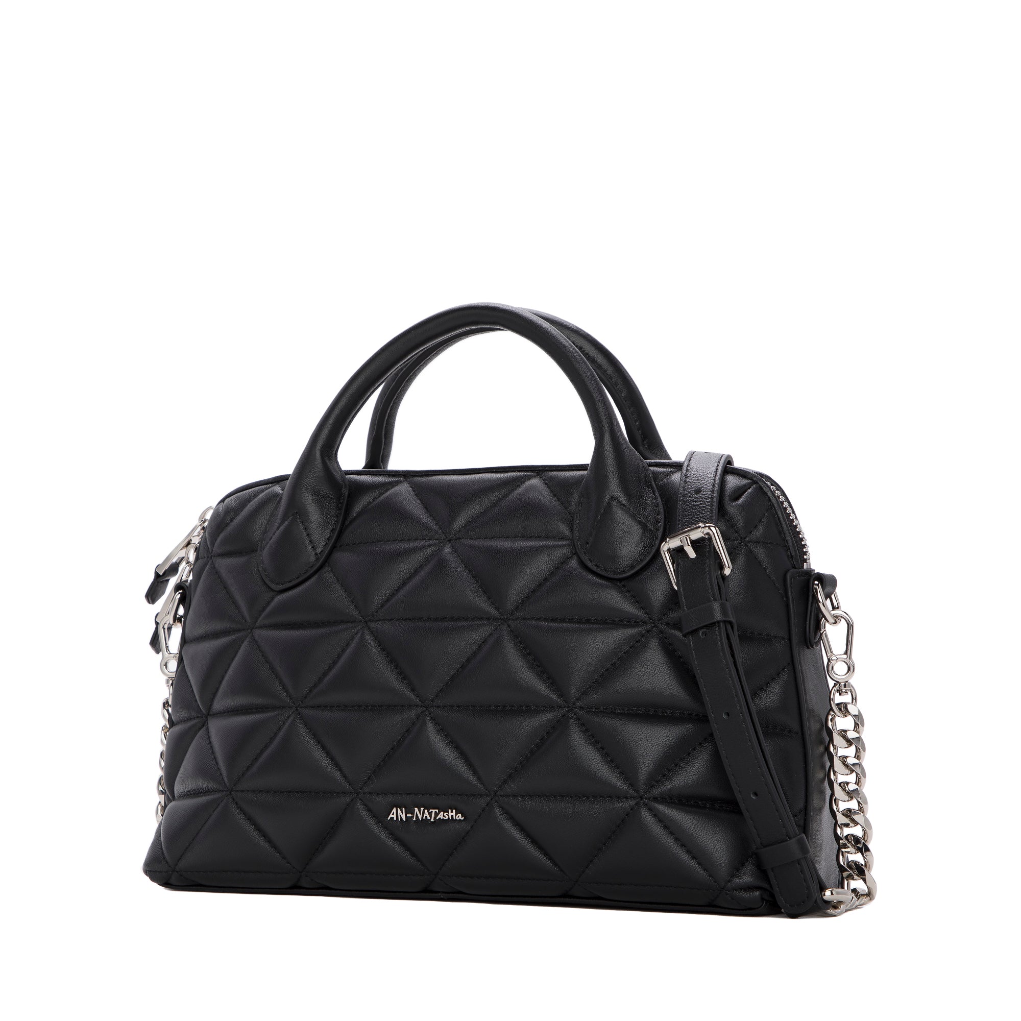 AN-NATASHA Q-Pyramid handbag