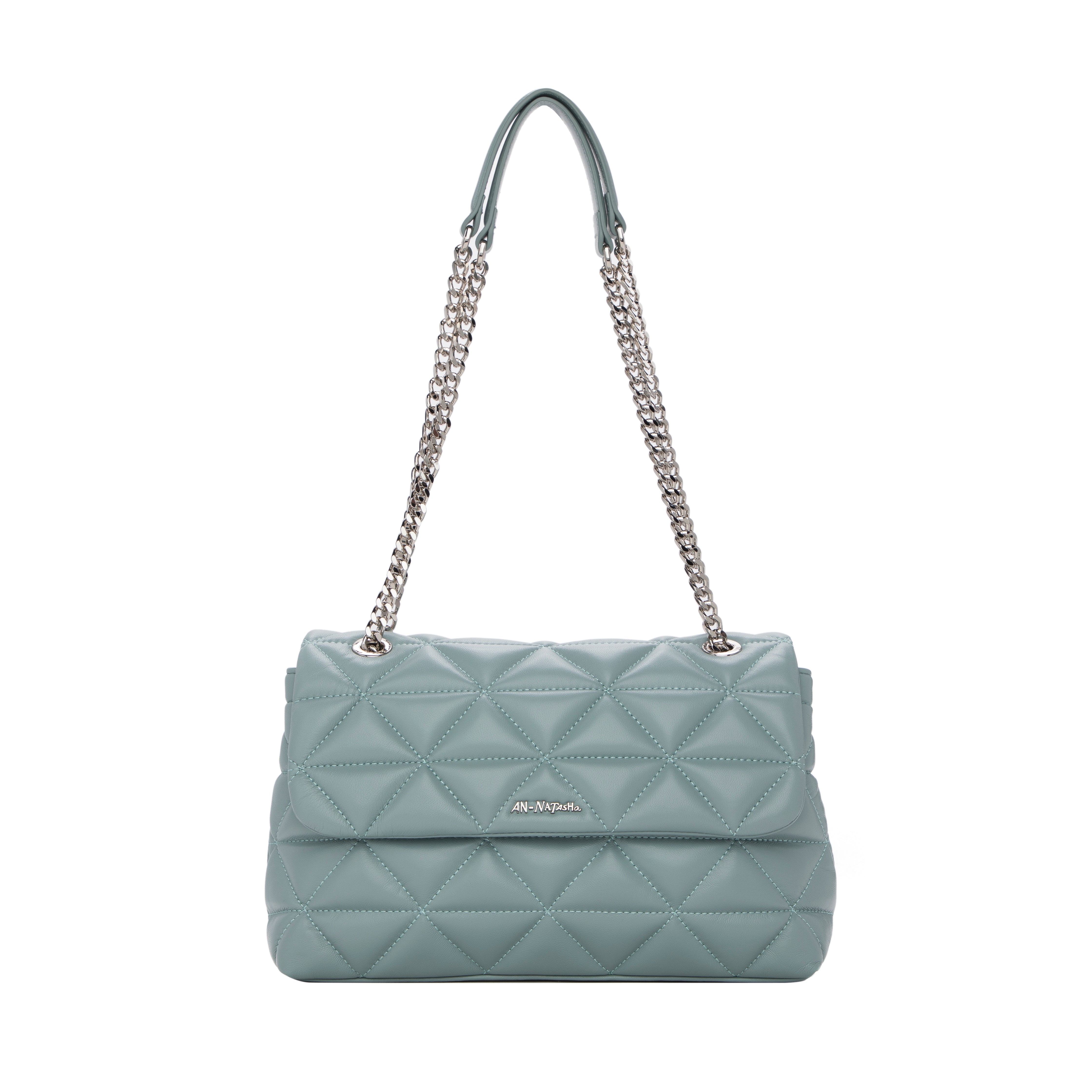 AN-NATASHA Q-Pyramid shoulder bag