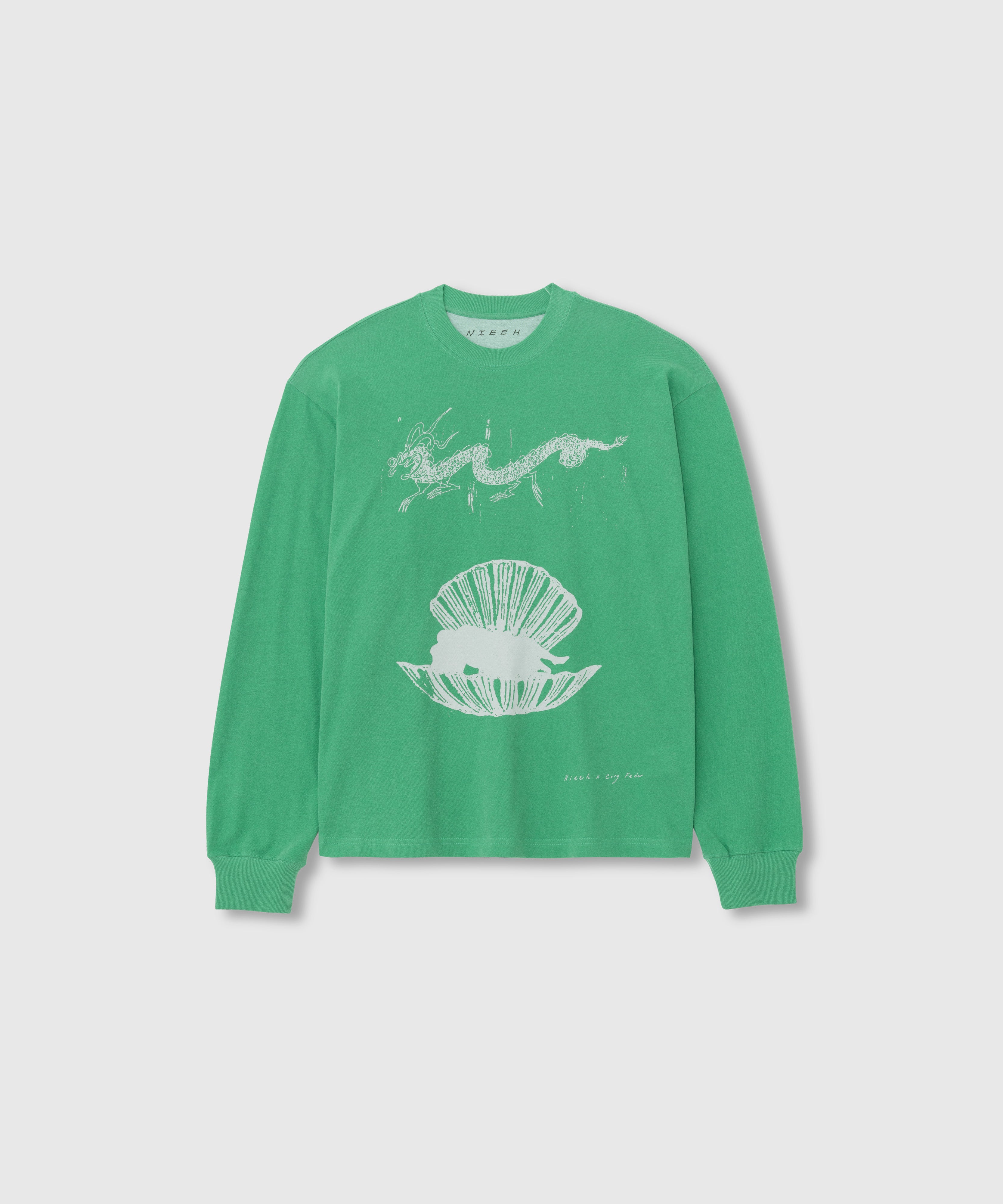 NIEEH x CORYFEDER Love in the shell shirt