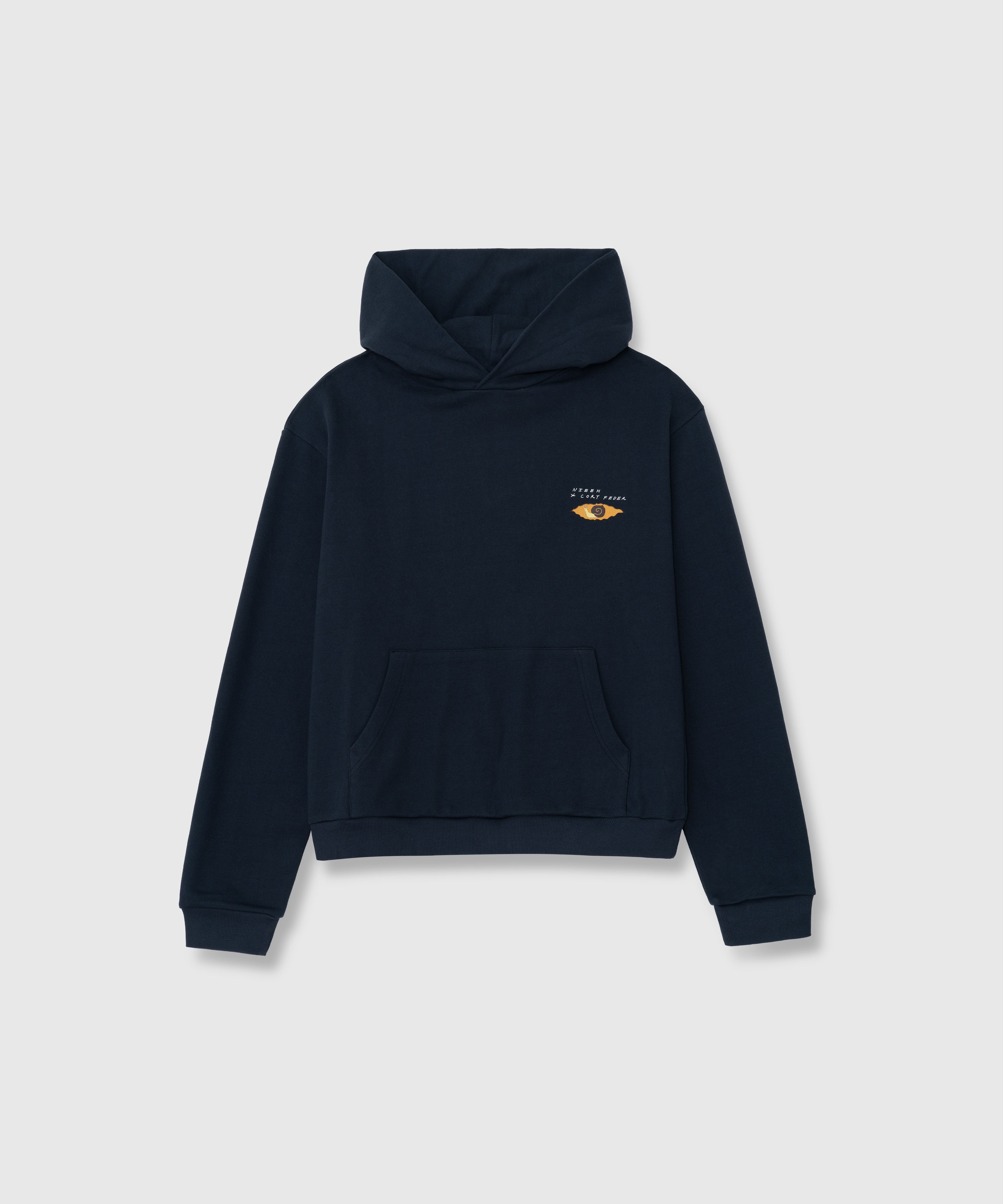 NIEEH x CORYFEDER Little snail hoodie