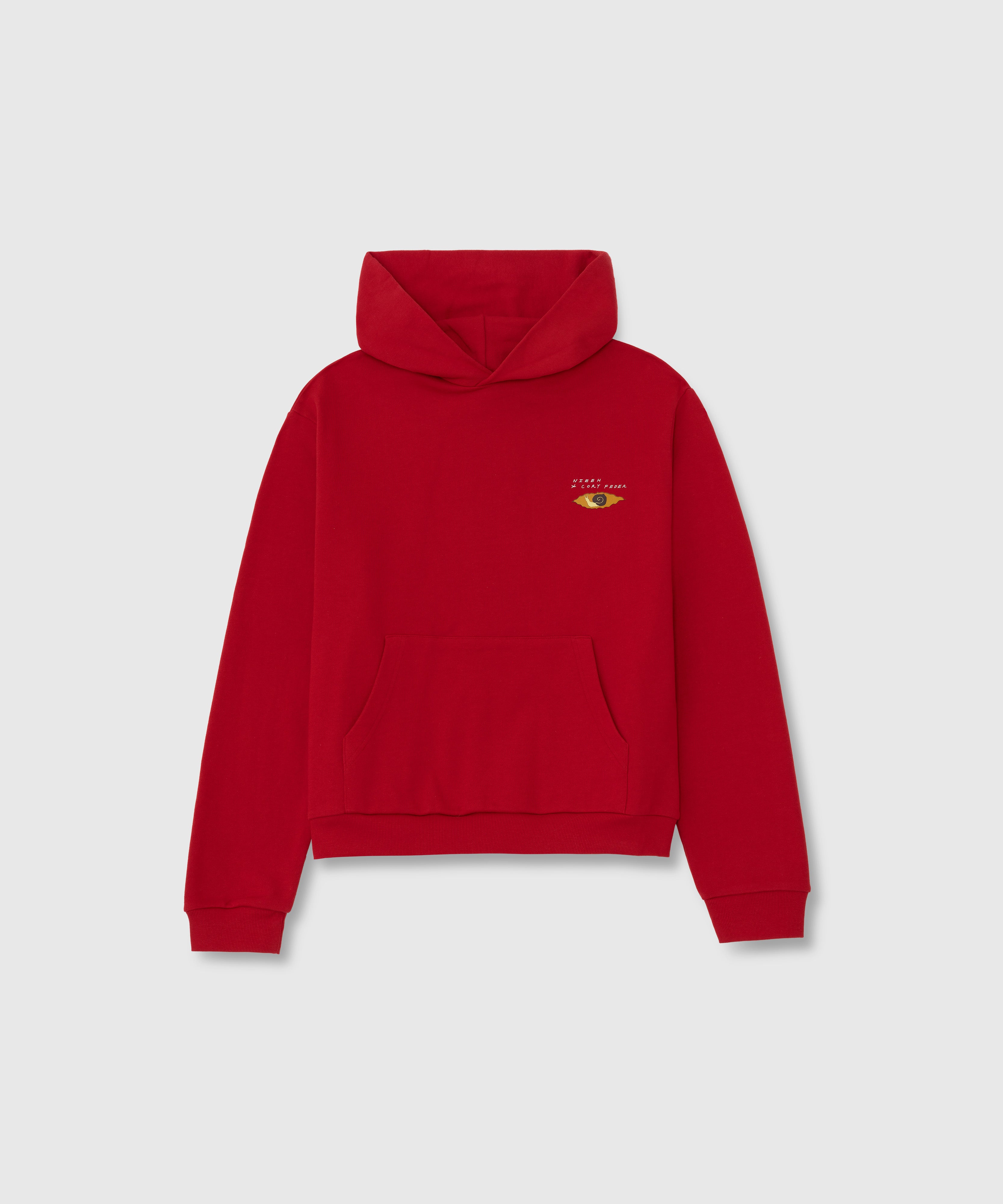 NIEEH x CORYFEDER Little snail hoodie