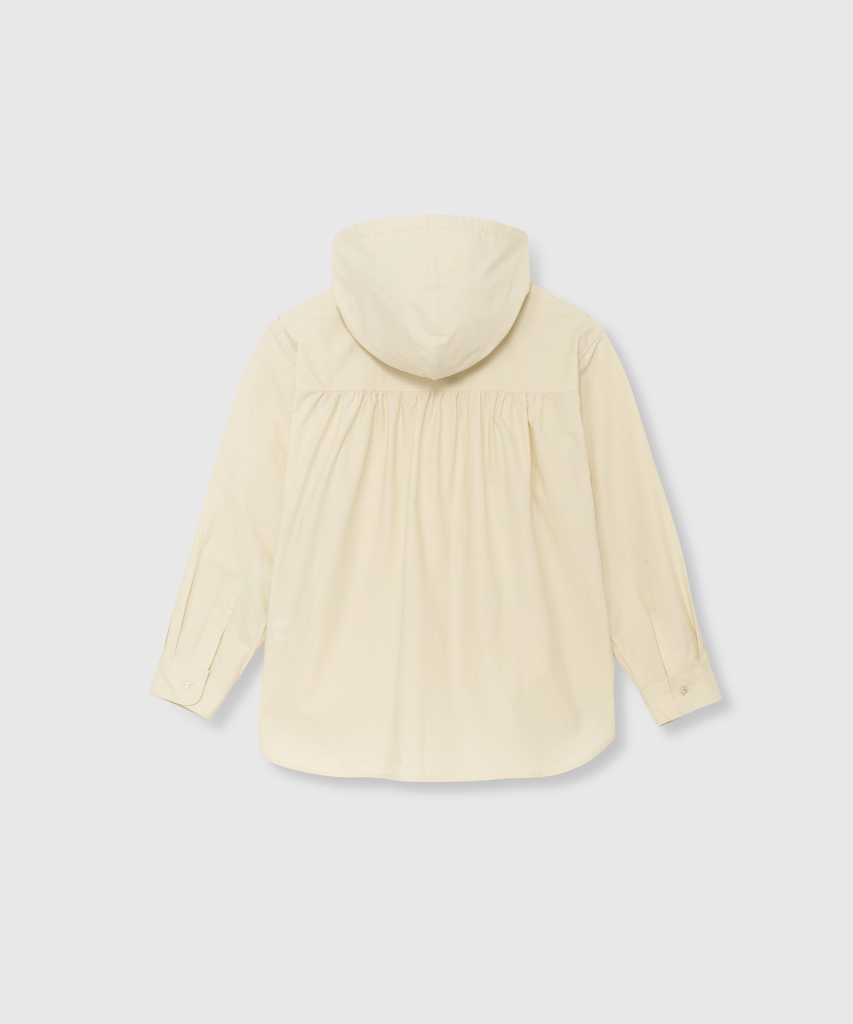 NIEEH PASTEL HOODED SHIRT