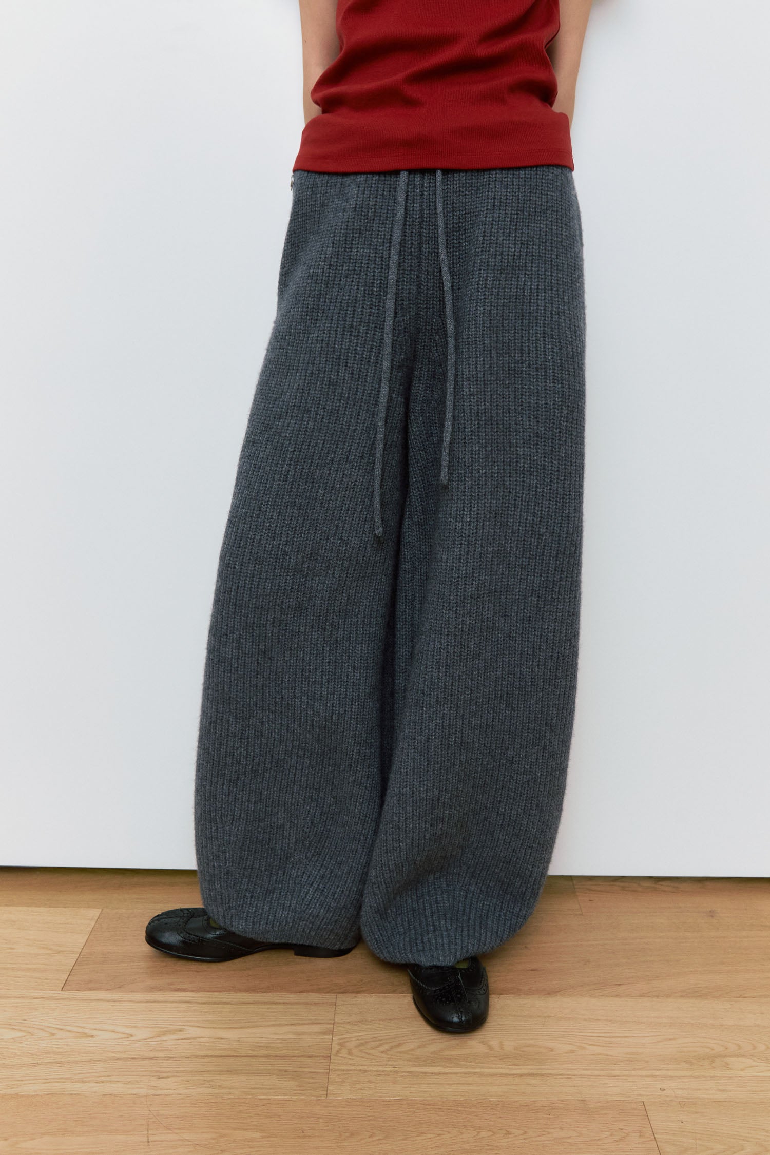 NIEEH WOOL ROUNGE PANTS